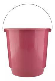 BALDE PLASTICO ALÇA FERRO 15LT ARQPLAST
