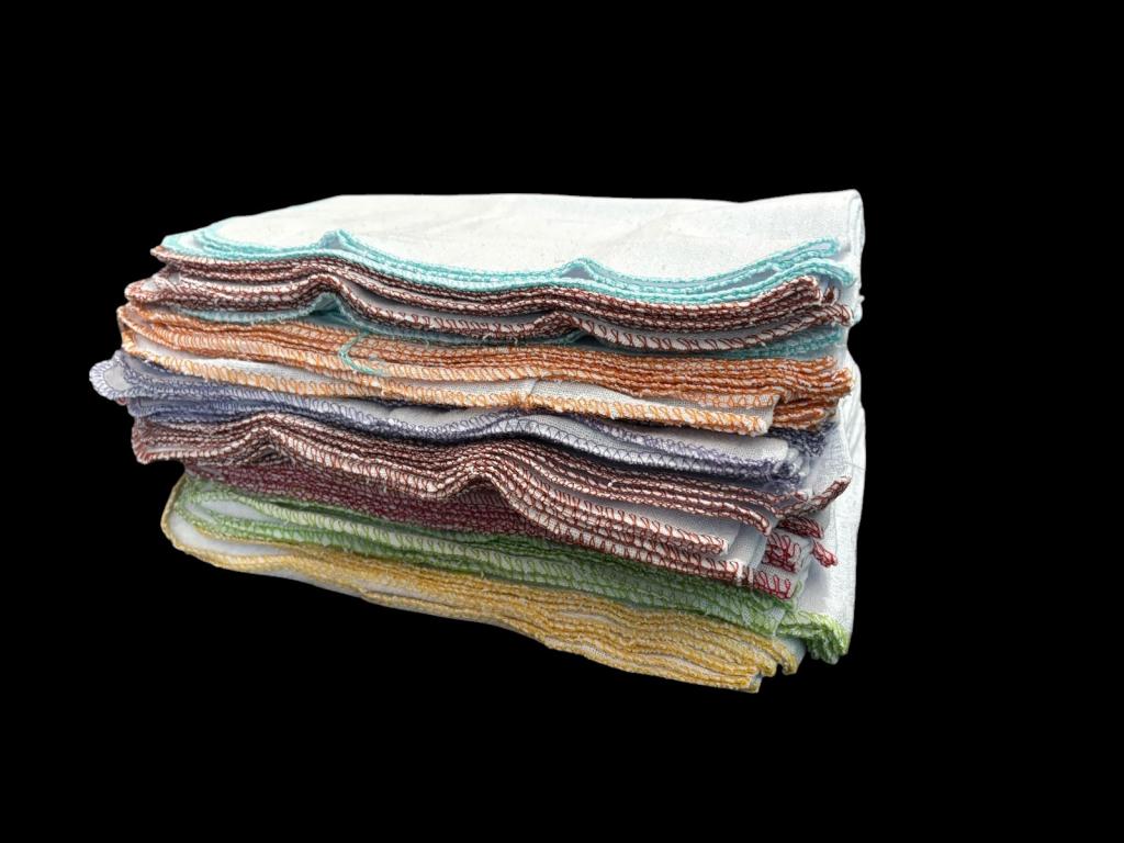 PANO DE PRATO BRANCO OVERLOQUE 40X62CM WR