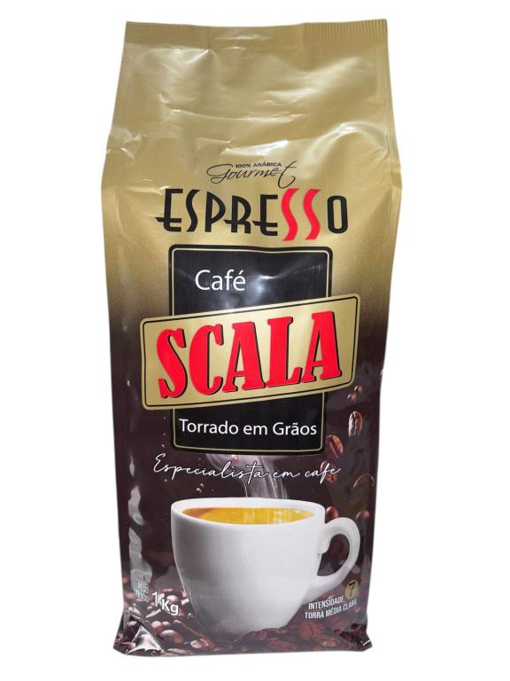 CAFÉ EM GRÃO 1KG SCALA