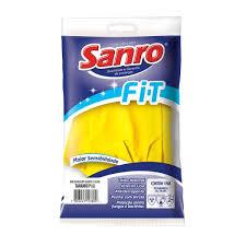 LUVA LATEX SANRO FIT ( G )