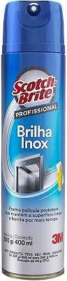 BRILHA INOX SCOTCH-BRITE 3M 400ML