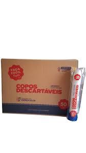 COPO PLASTICO FAÇA FACIL PS 50ML TR CX C/5000UN