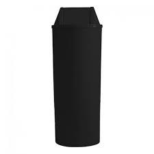 CESTO DE LIXO 23L TAMPA BASCULANTE PRETO BRALIMPIA
