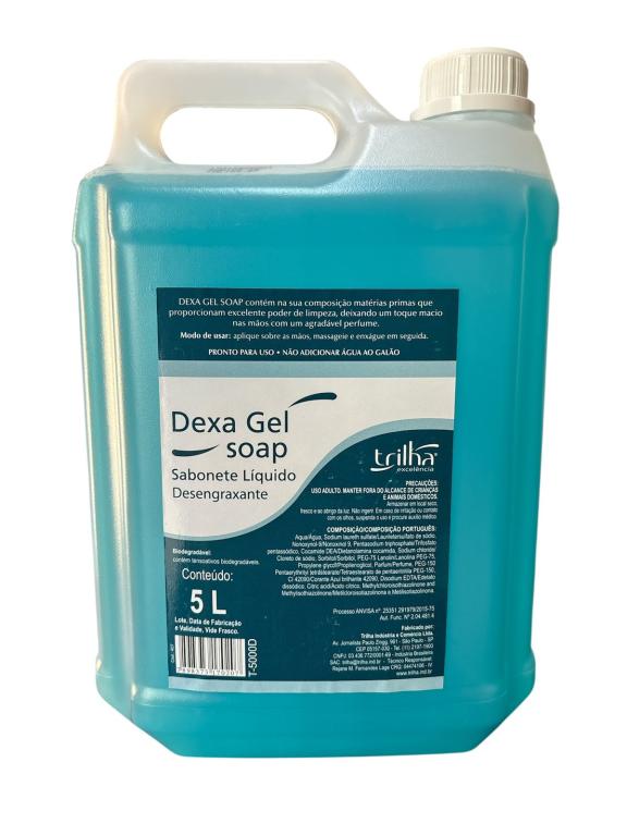 SABONETE DESENGRAXANTE DEXA GEL SOAP 5LT TRILHA