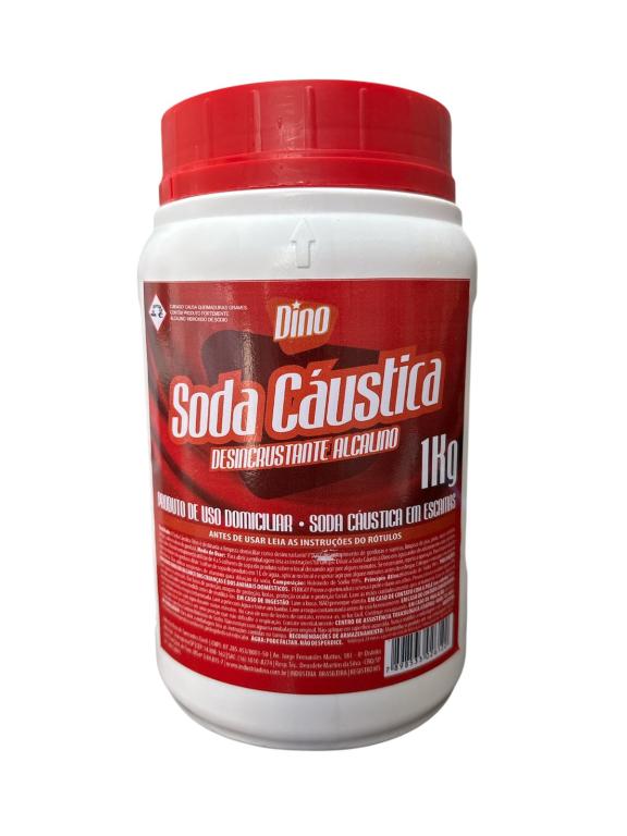 SODA CÁUSTICA ESCAMA 99% 1KG DINO