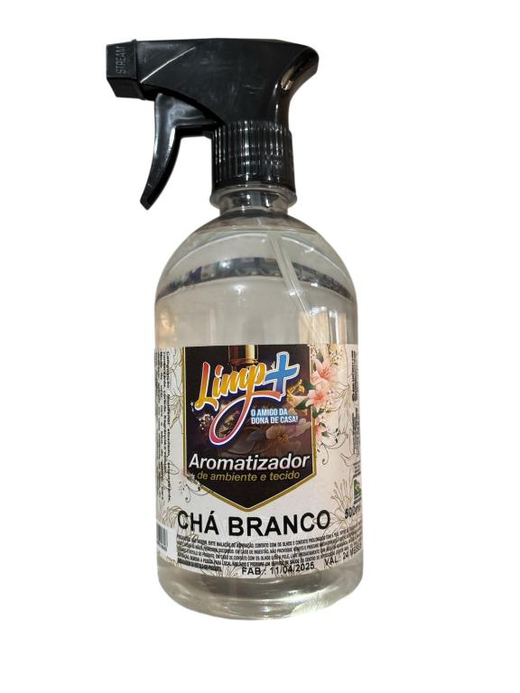 AROMATIZANTE CHA BRANCO 500ML LIMP+