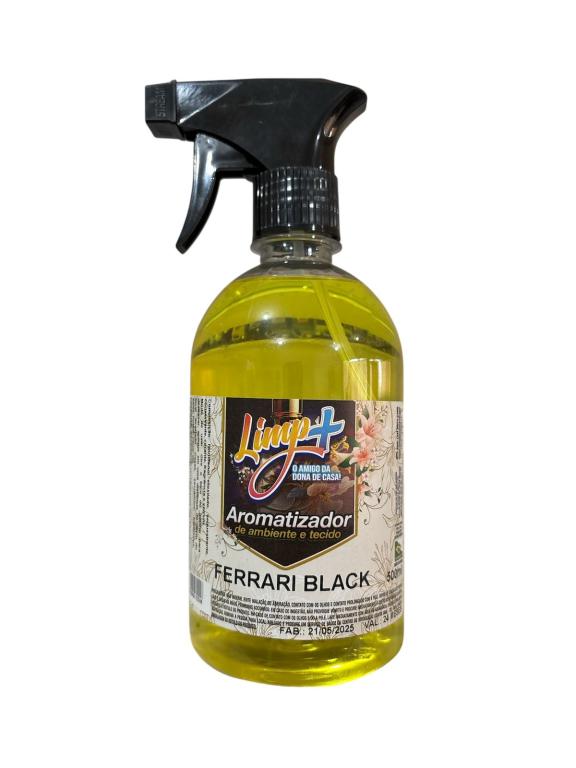 AROMATIZANTE FERRARI BLACK 500ML LIMP+