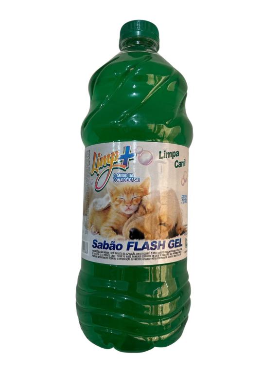 LIMPA CANIL FLASH GEL 2LT LIMP+