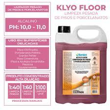 KLYO FLOOR LIMPA PISOS E PORCELANATOS CONCENTRADO (1/200) 5L RENKO