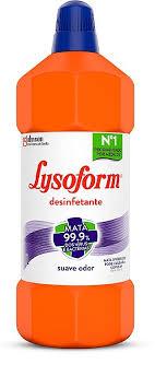 LYSOFORM DESINFETANTE SUAVE ODOR 1L