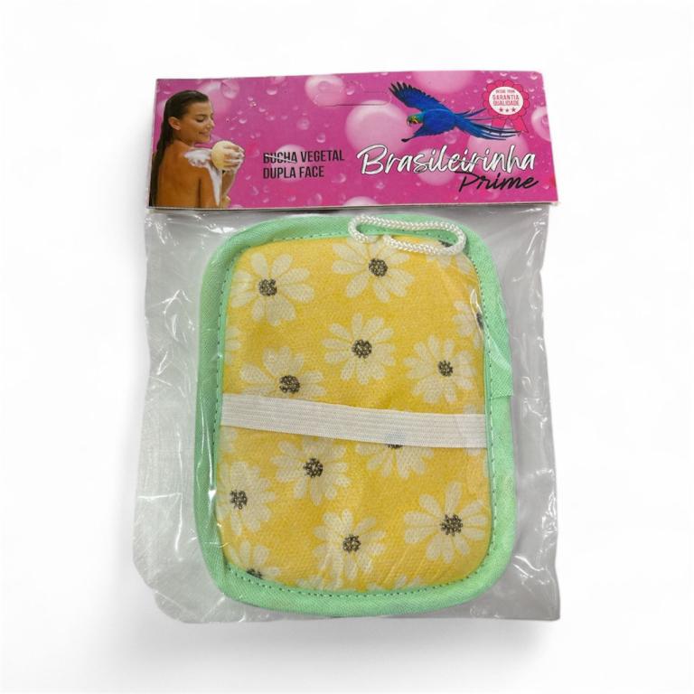 BUCHA VEGETAL DUPLA FACE PRIME BRASILEIRINHA