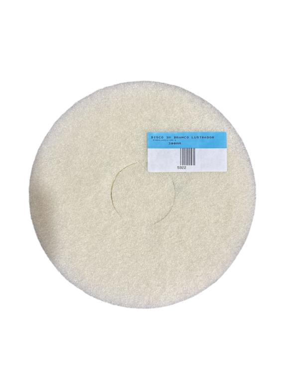 DISCO LUSTRADOR 300MM BRANCO 3M