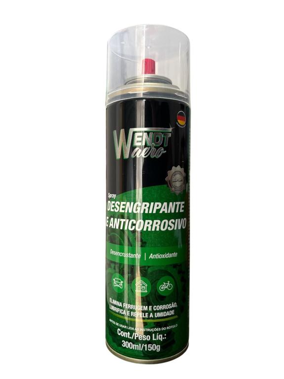 DESENGRIPANTE E ANTICORROSIVO SPRAY 300ML WENDT