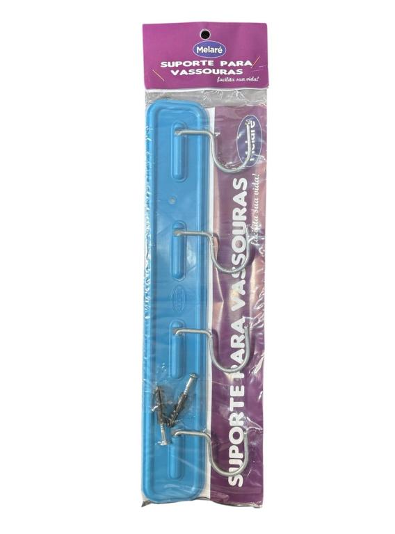 SUPORTE PLASTICO PARA VASSOURAS MELARÉ