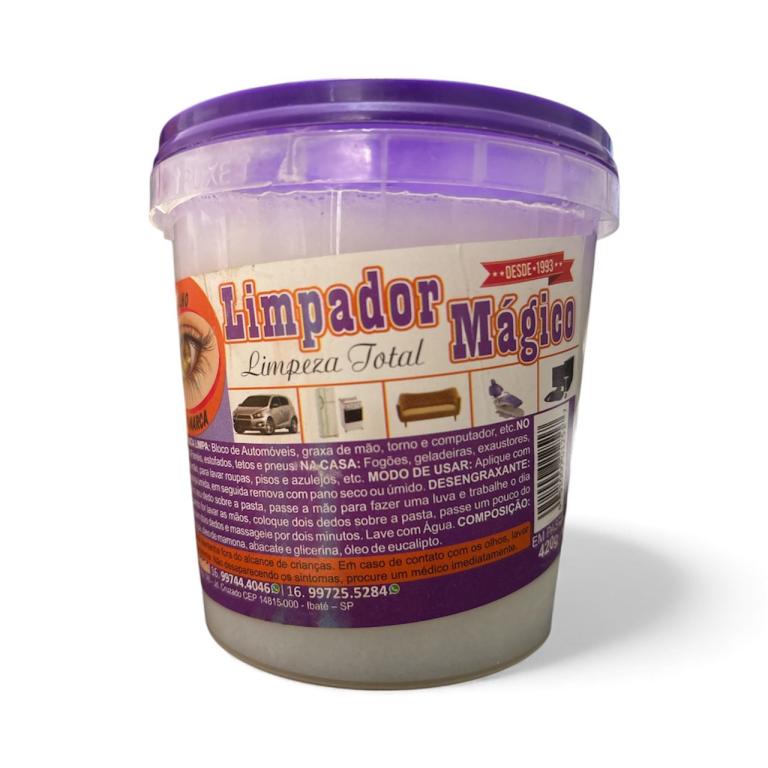 PASTA ROSA MULTIUSO GEL 420G LIMPADOR MAGICO