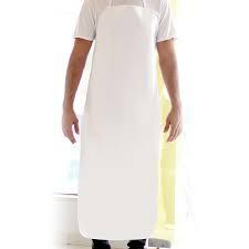 AVENTAL BRANCO PVC PROFISSIONAL 100X70CM TRIÚTIL