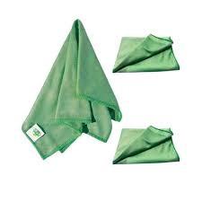 PANO DE MICROFIBRA P/ VIDROS E TELAS VERDE ESC. 40X40CM JS