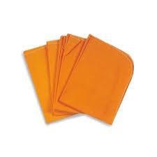 FLANELA LARANJA ( P ) 28X38CM KN PANOS