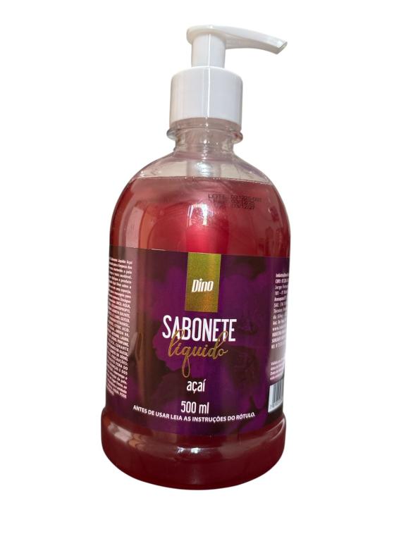 SABONETE LIQUIDO AÇAI VALV.PUMP 500ML DINO