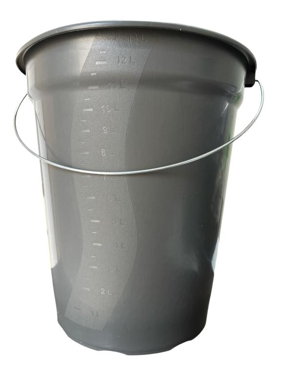 BALDE PLASTICO ALÇA FERRO 13,8LT SANTANA