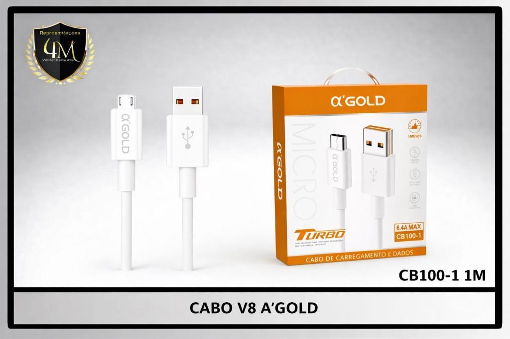 A07- CABO V8 6A AGOLD CB100-1 1M