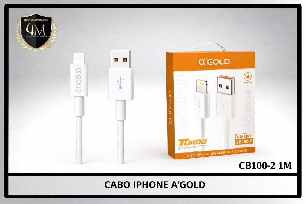 A05- CABO IPHONE 6A AGOLD CB100-2 1M