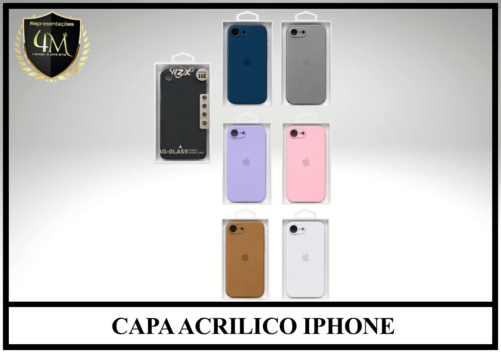 XV78 CAPA ACRILICO IPHONE 16E / 17E