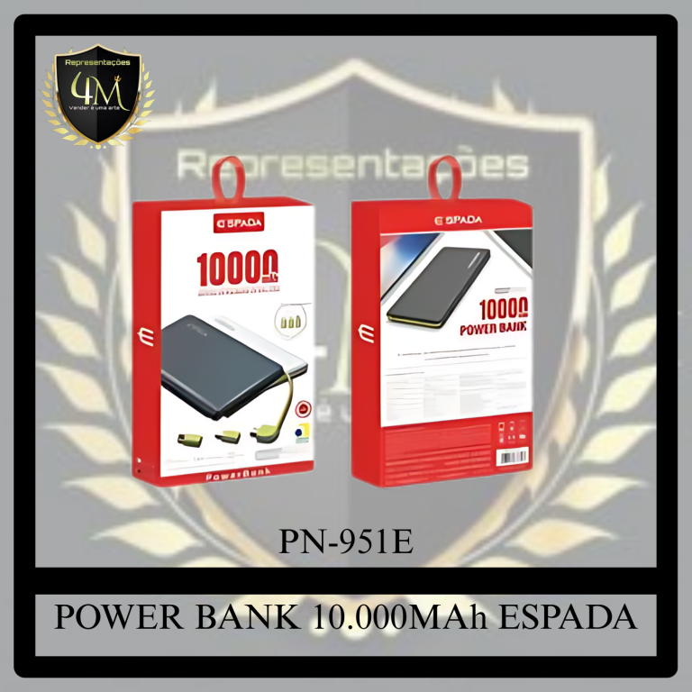 E011 POWER BANK ESPADA 10.000MAH PN-951E