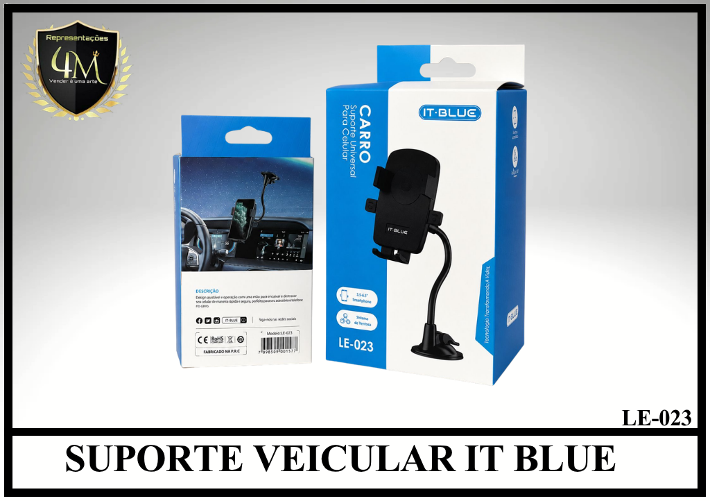 C04 SUPORTE VEICULAR IT BLUE LE-023