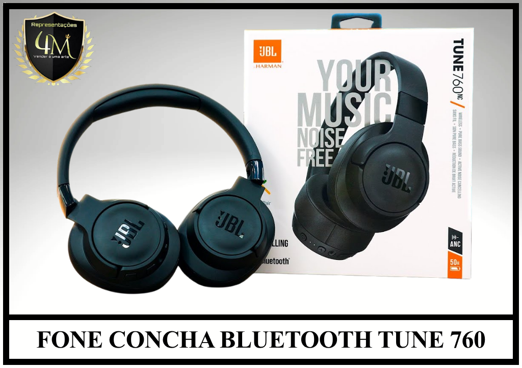 D63 - FONE CONCHA BLUETOOTH TUNE 760