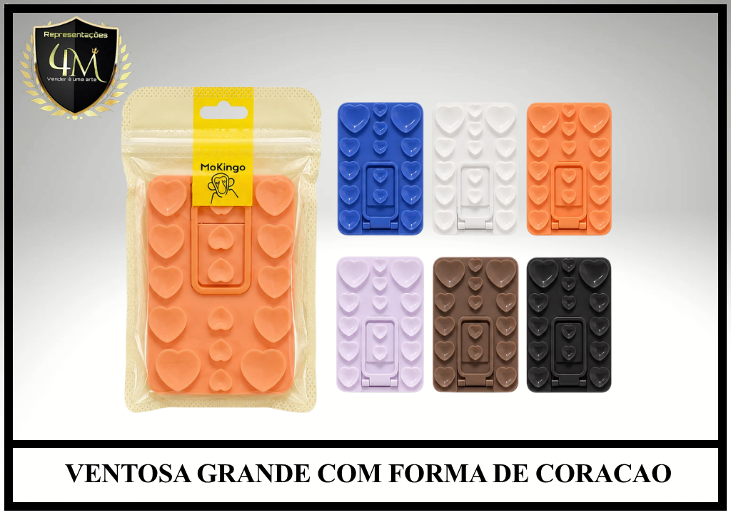 O06 VENTOSA GRANDE COM FORMA DE CORACAO