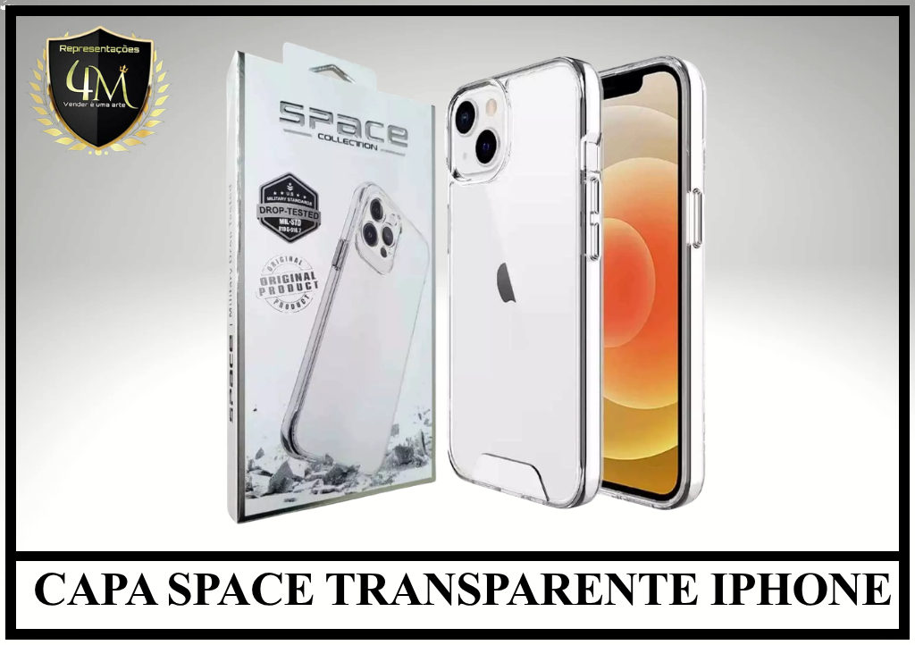 ZU18 CAPA SPACE TRANSPARENTE IPHONE 17