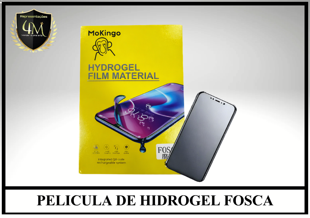 H02 - PELICULA DE HIDROGEL FOSCA MOKINGO (CAIXA FECHADA OUTRO PREÇO FALAR COM REPRESENTANTE)