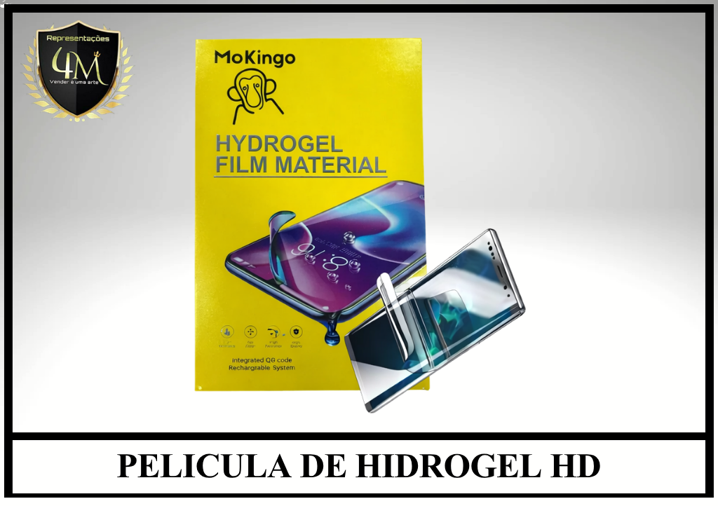 H01 - PELICULA DE HIDROGEL HD MOKINGO (CAIXA FECHADA OUTRO PREÇO FALAR COM REPRESENTANTE)