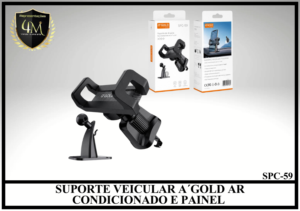 C11 SUPORTE VEICULAR A´GOLD AR CONDICIONADO E PAINEL SPC-59