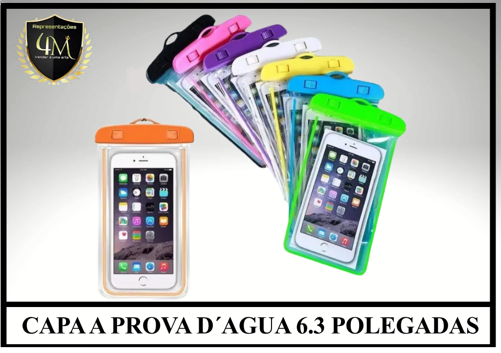 CAPA A PROVA D´AGUA 6.3 POLEGADAS