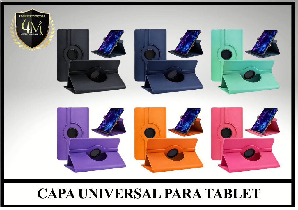 CTU 01 CAPA UNIVERSAL PARA TABLET 7 POLEGADAS