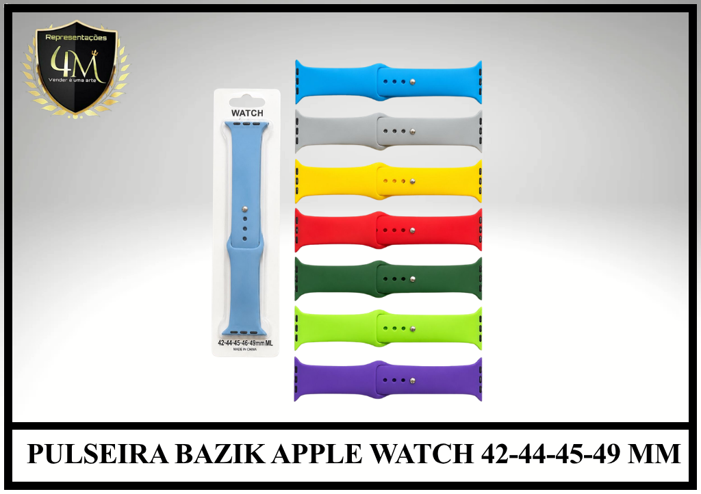 PUL 04 PULSEIRA BAZIK APPLE WATCH 42-44-45-49 MM WU-254