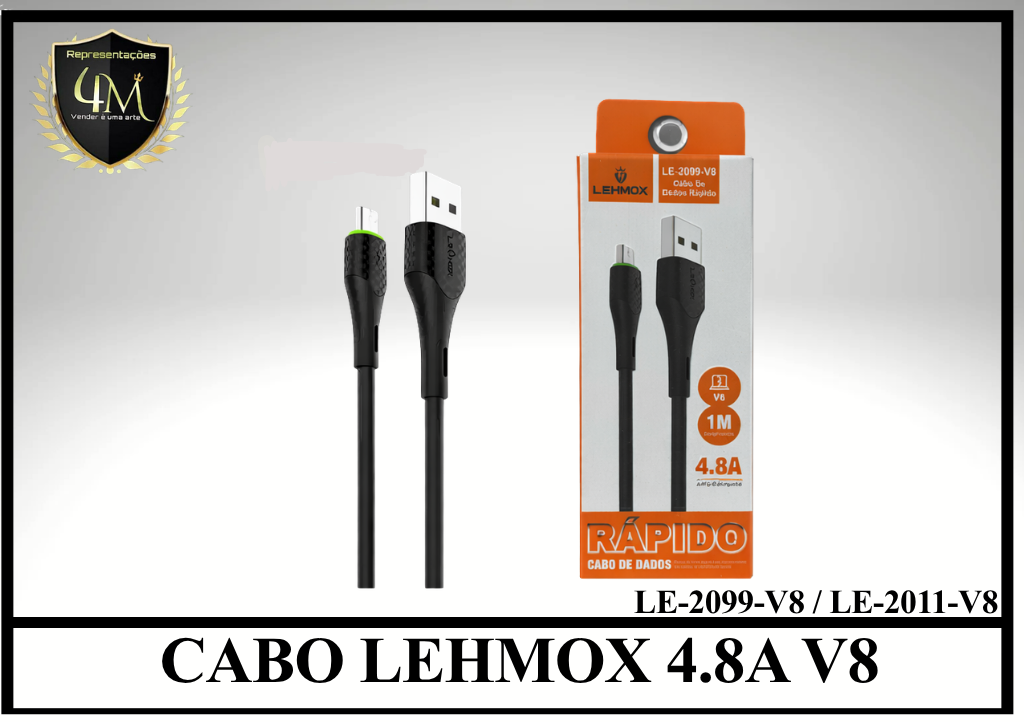 A36-2 - CABO LEHMOX 4.8A V8 LE-2099-V8 / LE-2011-V8