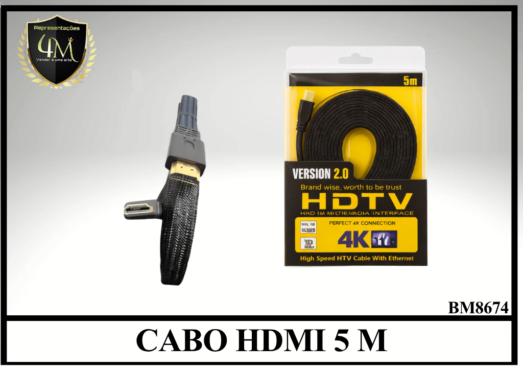 A59 - CABO HDMI 5 METROS BM8674