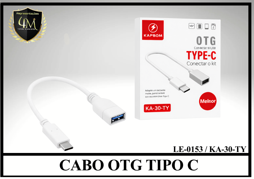 A60 - CABO OTG TIPO C LE-0153 / KA-30-TY