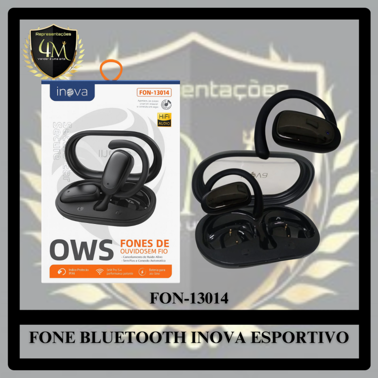 D083 - FONE BLUETOOTH INOVA ESPORTIVO FON-13014