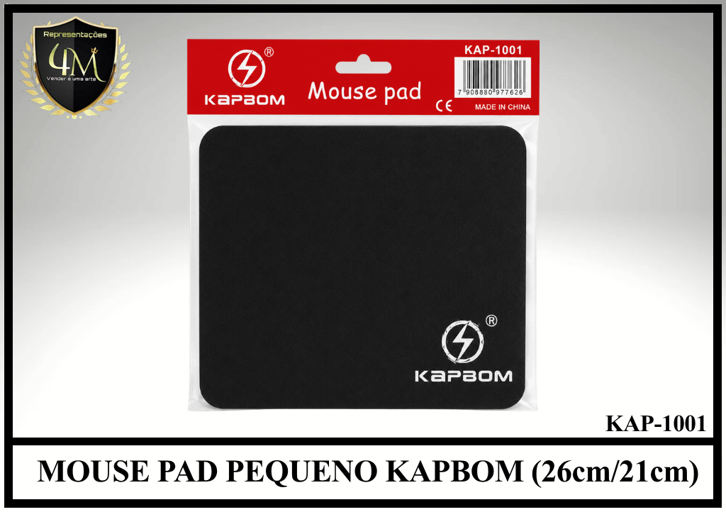 MP 03 MOUSE PAD PEQUENO KAPBOM (26cm/21cm) KAP-1001