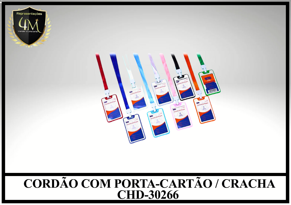 O05 CORDÃO COM PORTA-CARTÃO / CRACHA CHD-30266