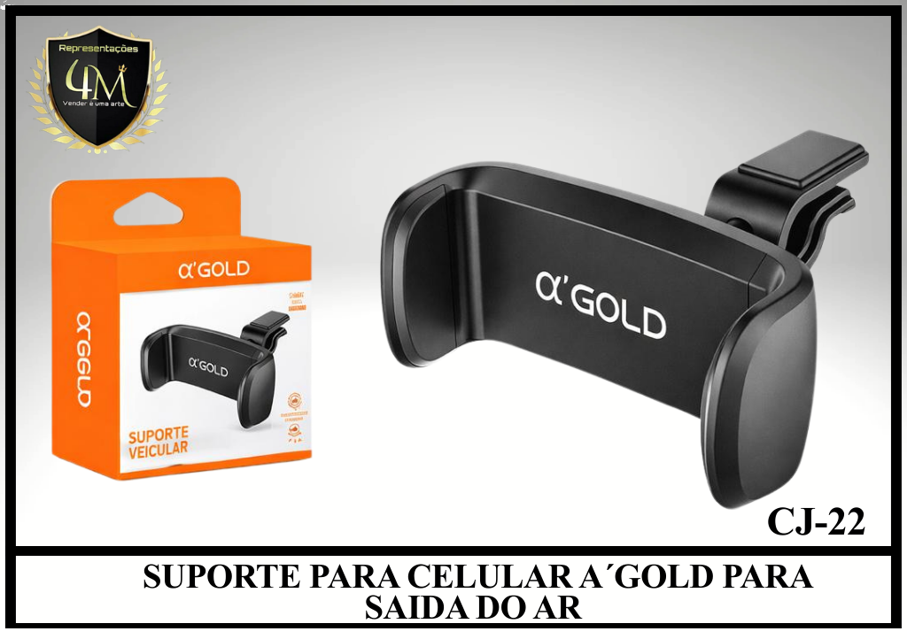 C20 SUPORTE PARA CELULAR A´GOLD PARA SAIDA DO AR SPC-36 CJ-22