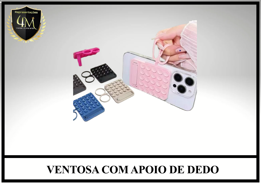 O09 VENTOSA COM APOIO DE DEDO