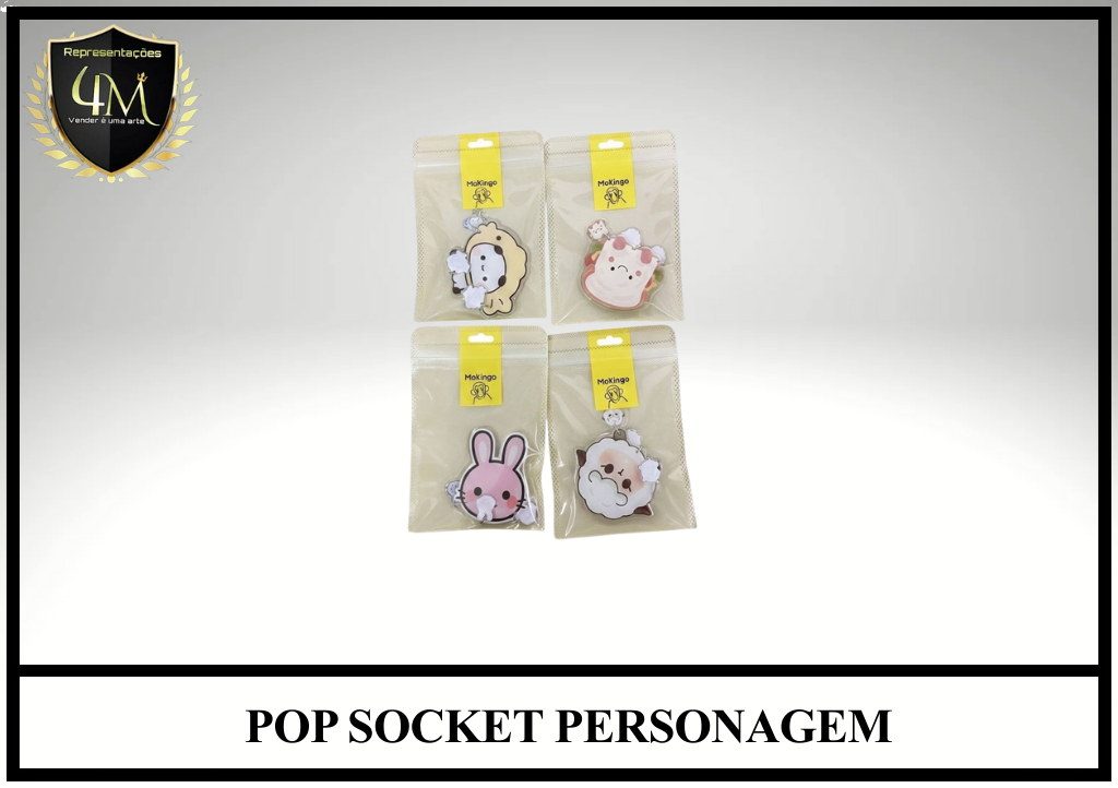O22 POP SOCKET PERSONAGEM