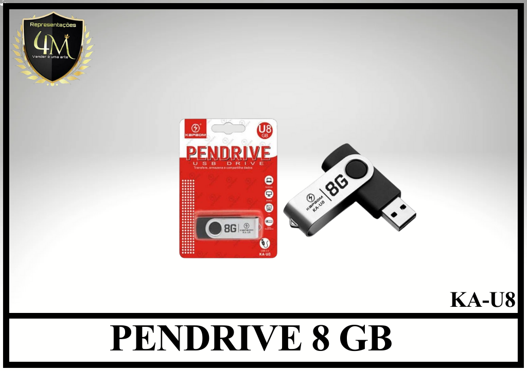 PEN 01 PENDRIVE 8 GB KA-U8