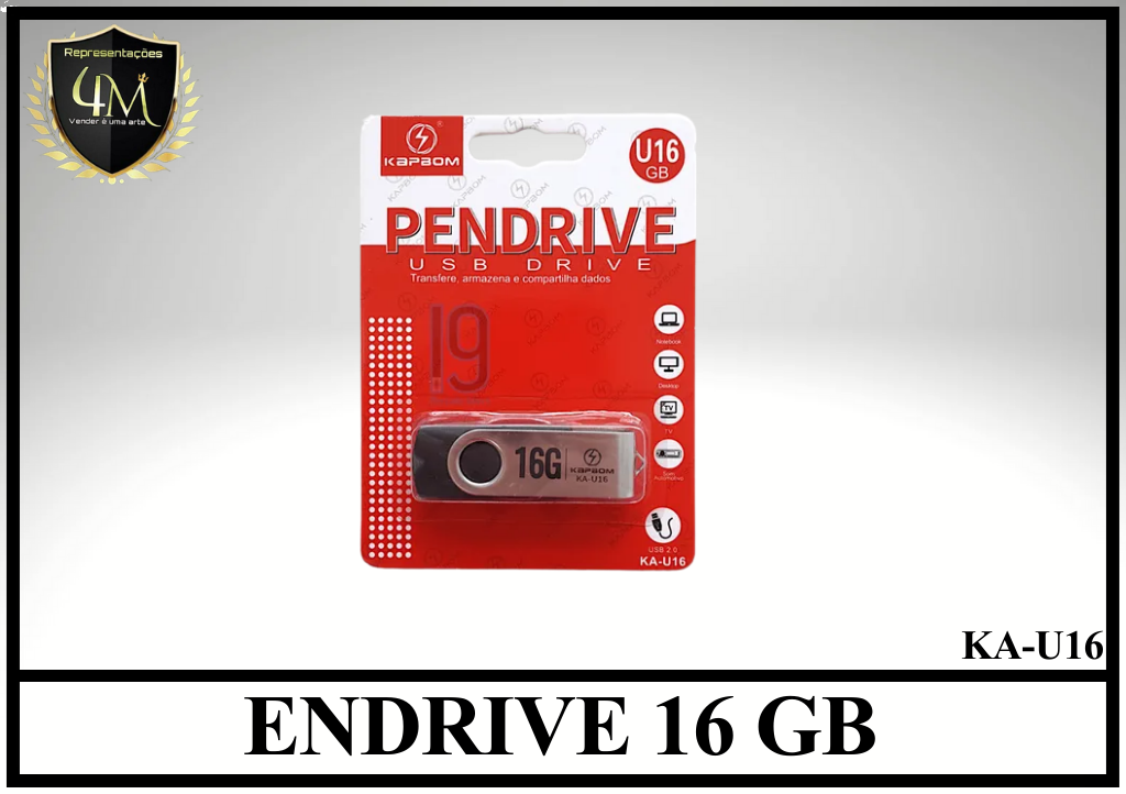 PEN 02 PENDRIVE 16 GB KA-U16