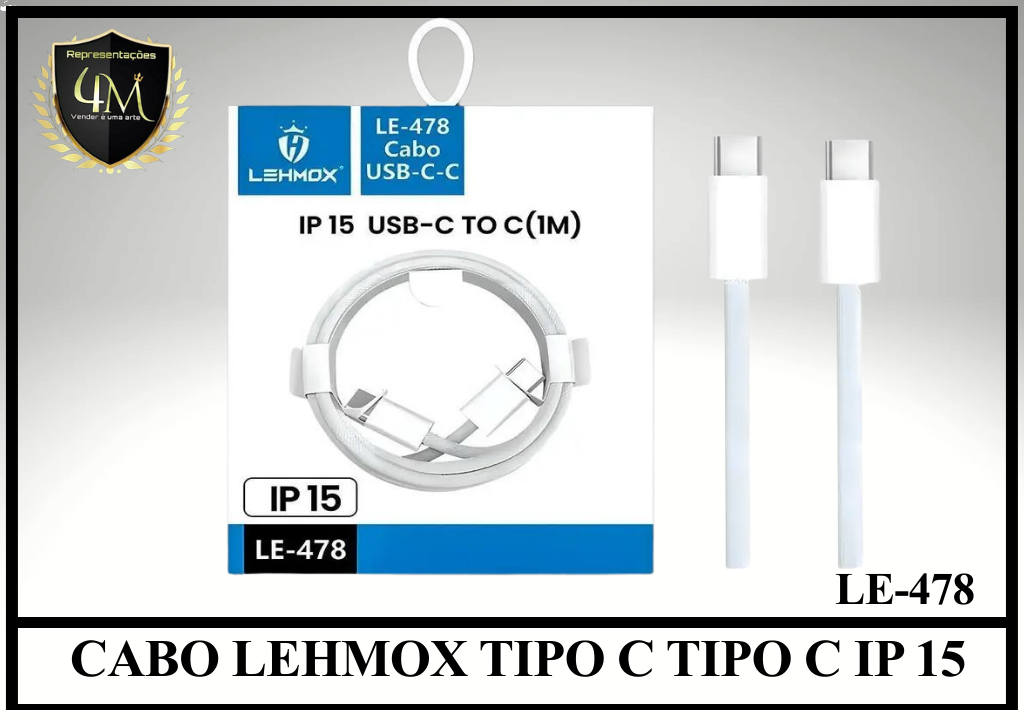 A126 - CABO LEHMOX TIPO C TIPO C IP 15 LE-478